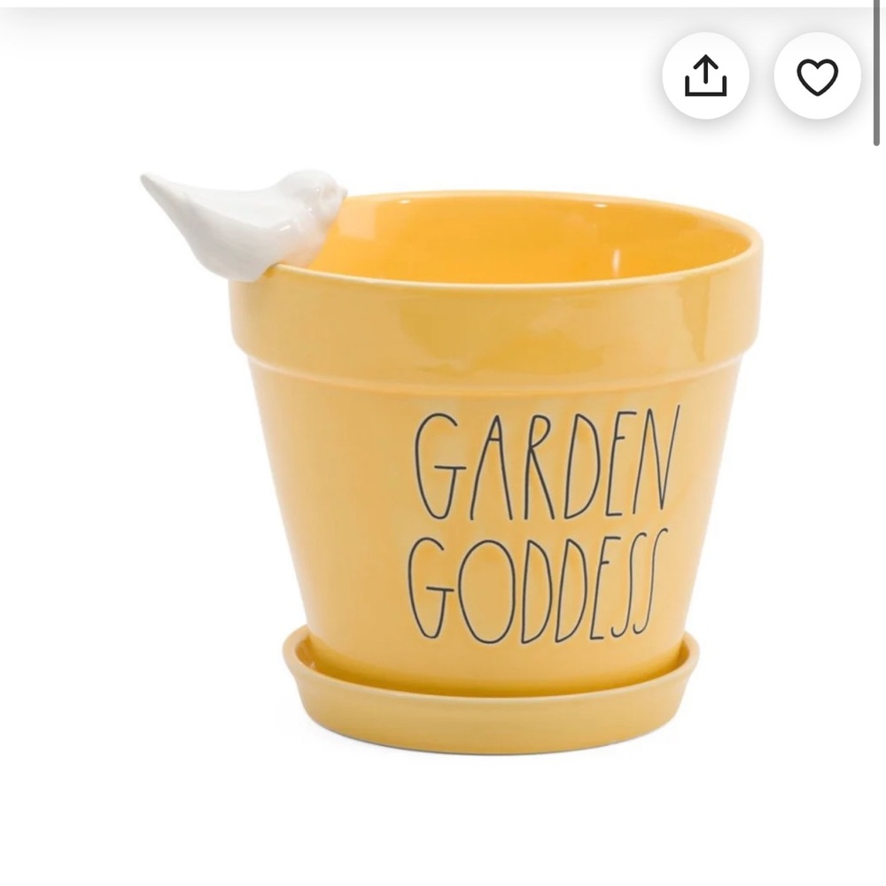 Rae Dunn GARDEN GODDESS Planter